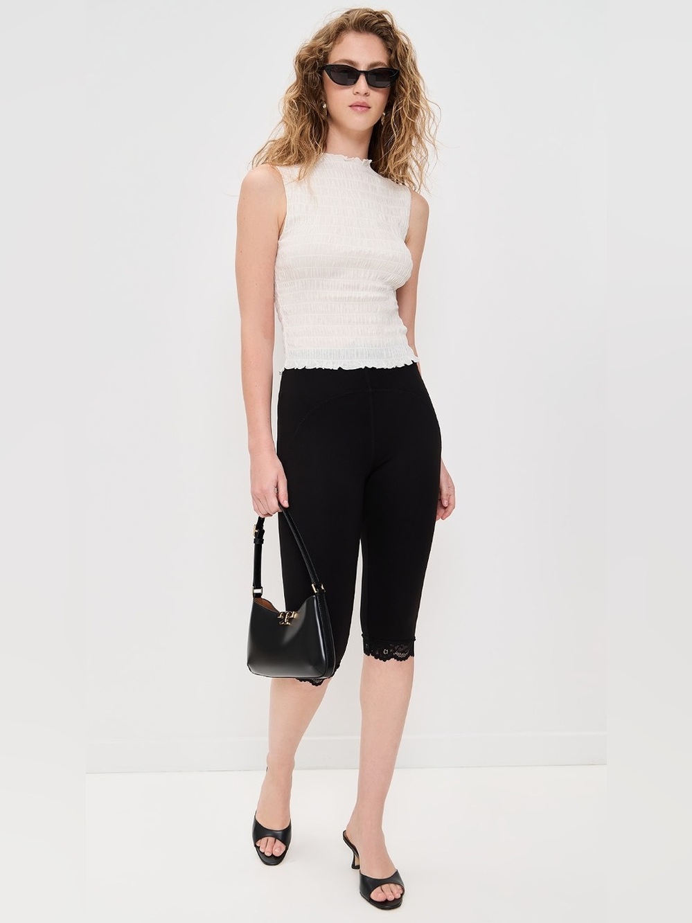 Reformation Adri Top In White Size XL